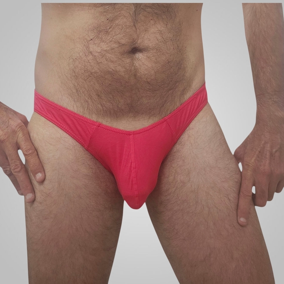 Men's Red Briefs - Picture 1 of 4
